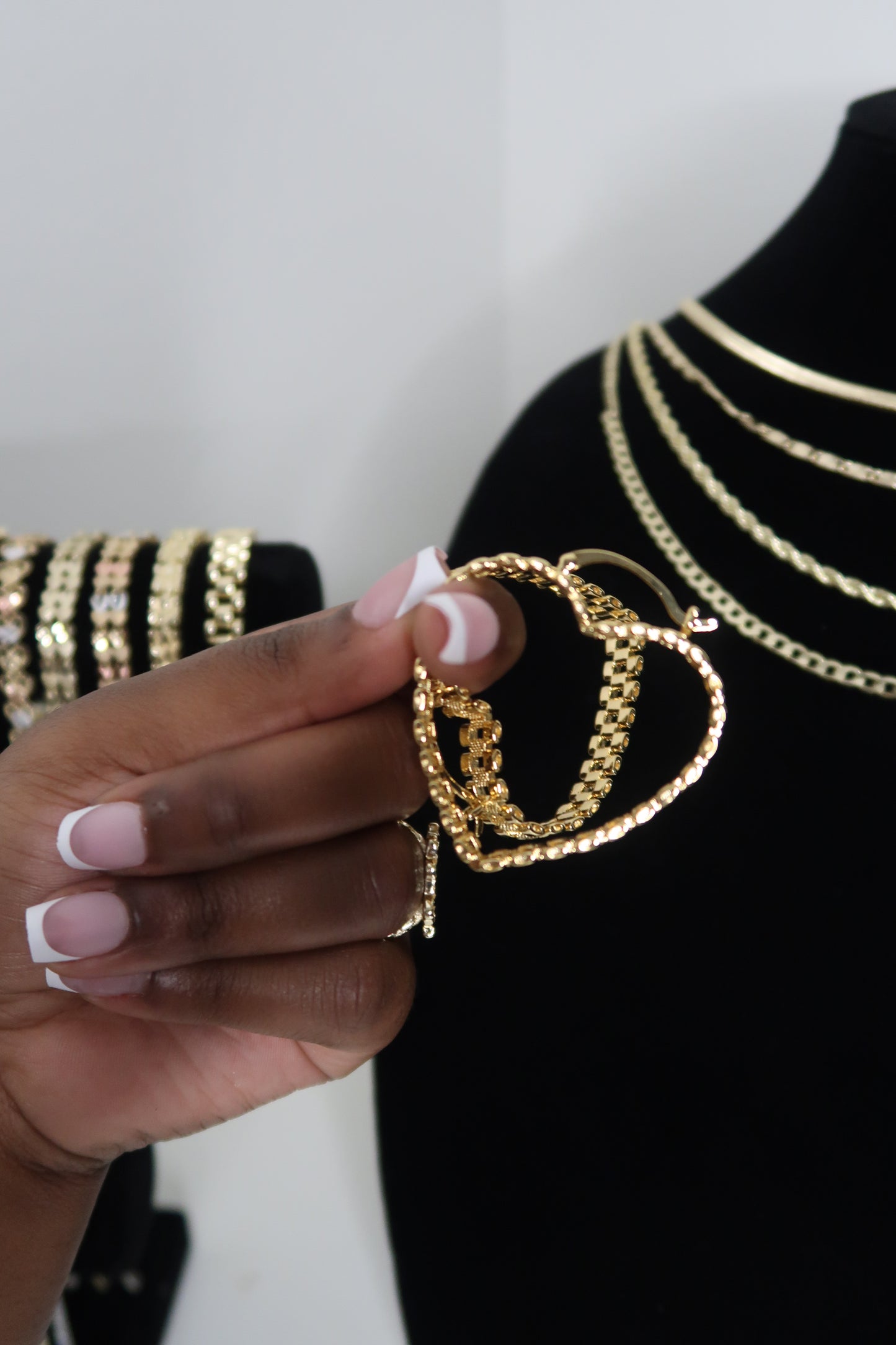 RolX Heart Hoop Earrings