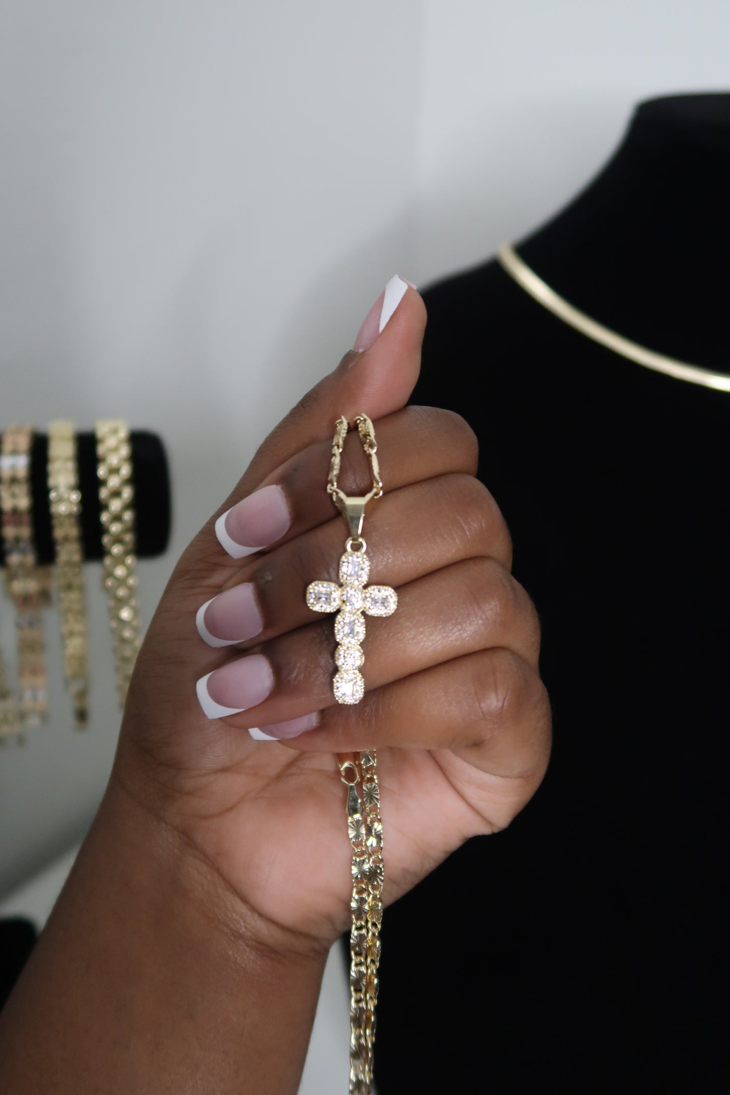 Eternal Light Cross Pendant