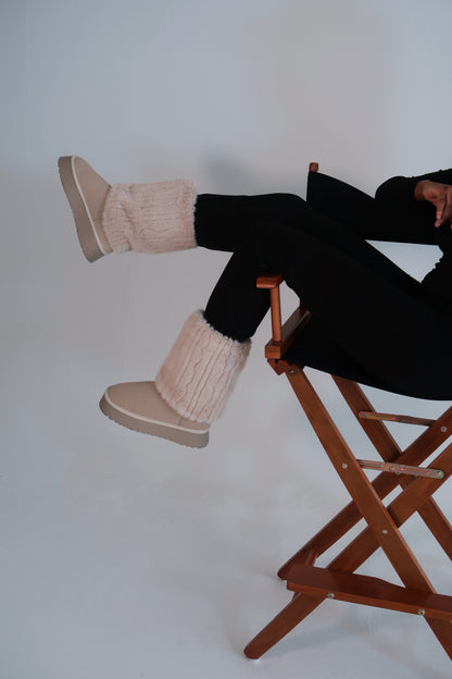 Platform Fur Boots