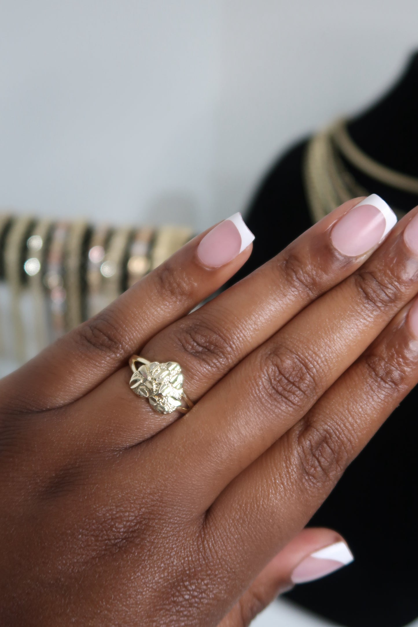 Heart Nugget Ring