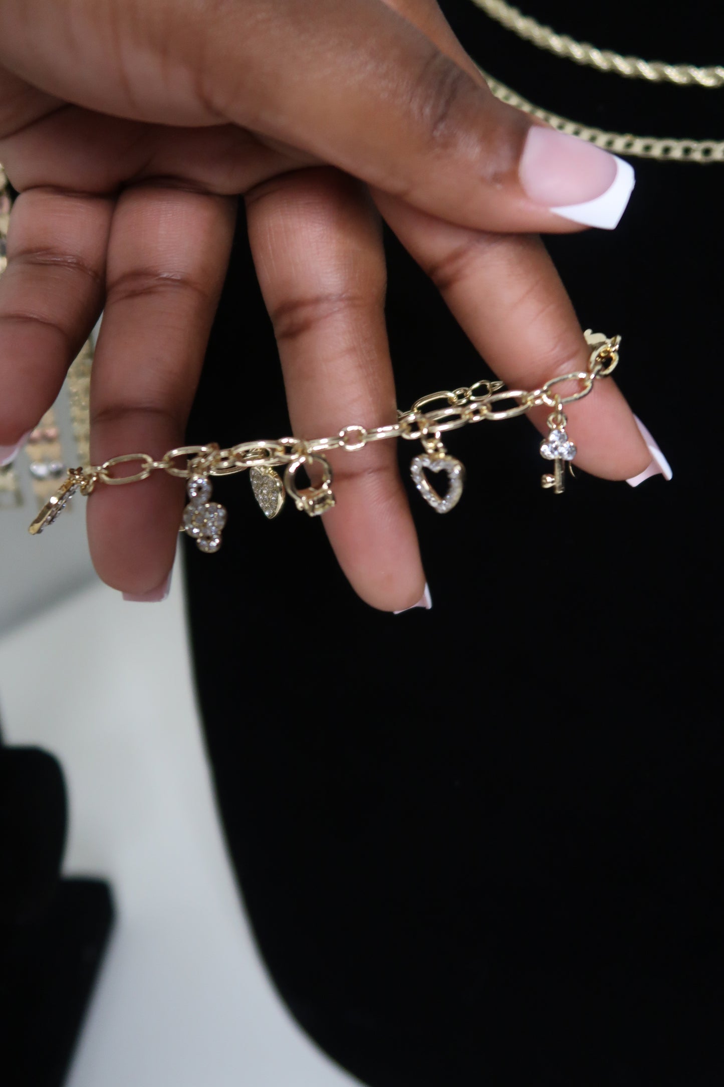 Adjustable Charm Bracelet