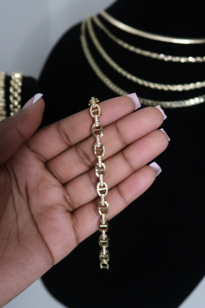 Plain Gucci Link Bracelet