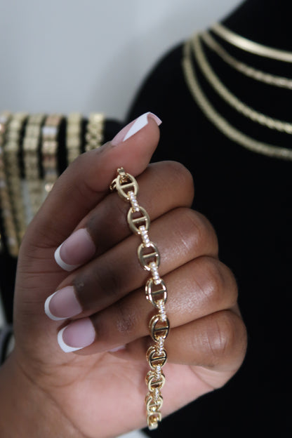 Plain Gucci Link Bracelet
