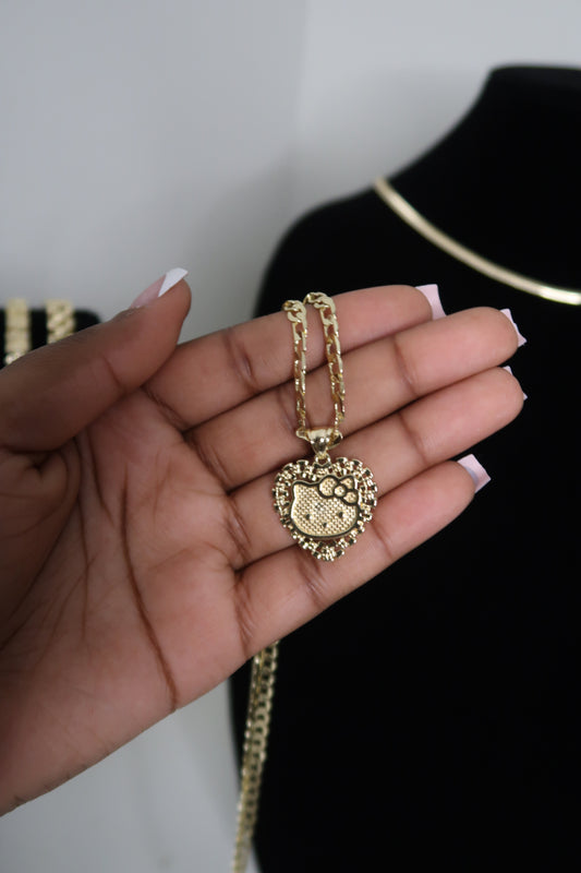 HK Rolx Heart Pendant