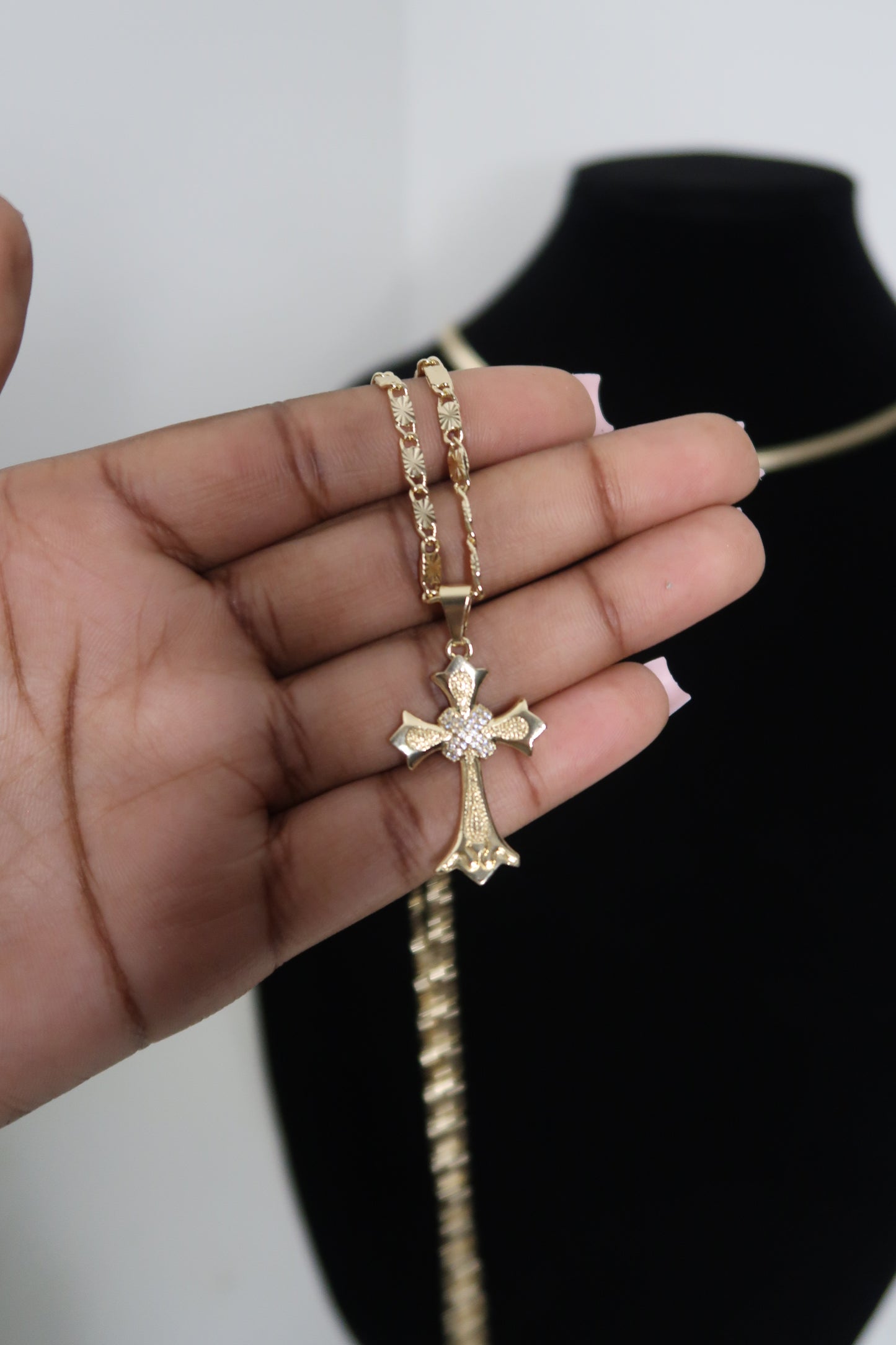 Cathedral Cross Pendant